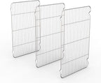 Cooling Rack Set of 3, Baking Rack Stainless Steel Wire Rack by Zacfton