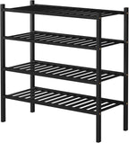 ROMGUAR CRAFT 4 Tier Bamboo Shoe Rack - Image 7