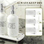Cisily Kitchen Soap Dispenser Set Comes - Image 2