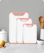 Cutting Boards for Kitchen, Plastic Cutting Board Set of 3, Dishwasher Safe - Image 9