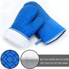 Oven Mitts and Pot Holders Sets 6pcs, Kitchen Oven Glove, High Heat Resistant - Image 3