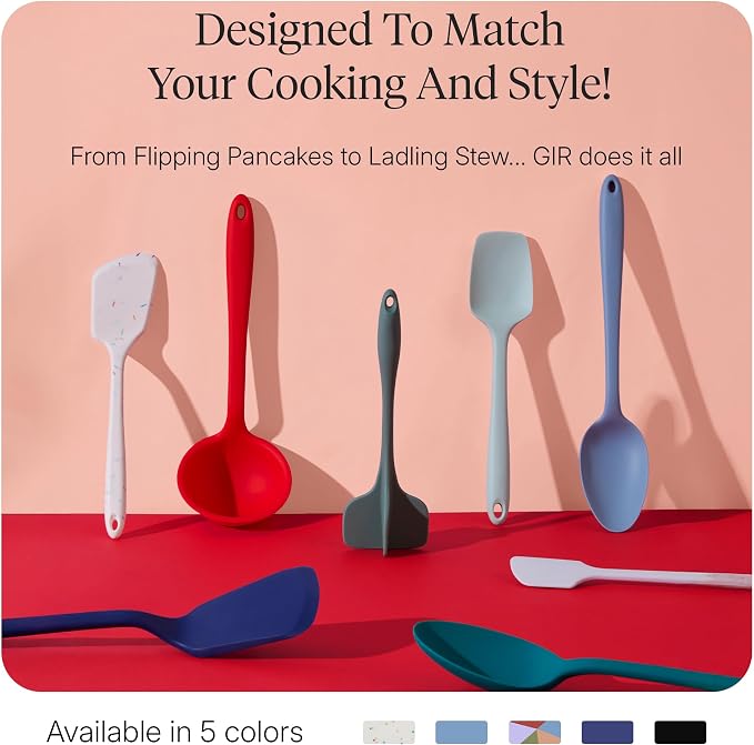 GIR: Get It Right 5-Piece Silicone Ultimate Kitchen Utensils Set - Image 6