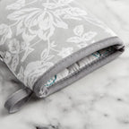 Martha Stewart Floral Vine Mini Oven Mitt 2-Pack Set - Image 4