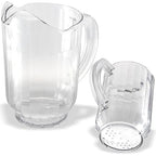 Carlisle FoodService Products Versapour Clear Pitcher Tall Pitcher - Image 2