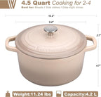 VORRINGARD Enameled Cast Iron Dutch Oven Pot - Image 2