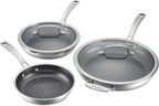 Cuisinart FusionPlus Hybrid Stainless Steel Cookware Set, 5-Piece Skillet by Cuisinart