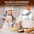 Maxjoy Danish Dough Whisk Stainless Steel Hook Dutch Style Bread Mixer - Image 7