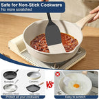 Silicone Spatula Turner, 600°F Heat Resistant Spatulas - Image 2