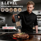Upgraded Larger Capacity Electric Salt and Pepper Grinder Set Rechargeable - Image 5