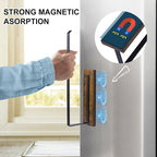 Magnetic Paper Towel Holder, Wood Farmhouse Heavy Duty Strong Magnet Backing - Image 2