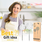 Pack of 2 Large Spider Strainer, Stainless Steel Skimmer Basket, Kitchen Ladle - Image 7