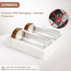 CONNOO 2-Pack 50oz Glass Storage Containers - Image 7