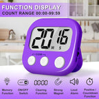 ZILLEEN Classroom Timer for Kids Teachers 2 Pack Digital Timers - Image 4