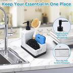 Dish Soap Dispenser with Sponge Holder - Image 5