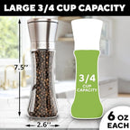 Premium Salt and Pepper Grinder Set of 2 - Image 4