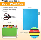 Cutting Board Set: 4-Piece Color-Coded, Perfect kitchen essentials - Image 2