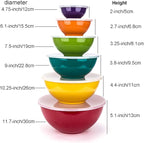 KX-WARE Melamine Mixing Bowls - Image 5