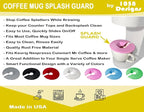 Coffee Mug Cup Splash Splatter Guard Screen compatible - Image 2