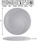 Silicone Microwave Mats, Walfos Heat Resistant Multi-Purpose Microwave Trivet - Image 7