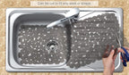 Bligli Pebble Sink Mat for Stainless Steel/Ceramic Sinks, 2 Pack PVC Sink - Image 4