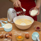 TILUCK Measuring Cups & Spoons Set, Stackable Cups and Spoons, Nesting Measure - Image 7