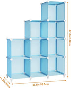 HOMIDEC Closet Organizers and Storage, 9 Cube Storage Organizer, Portable - Image 3