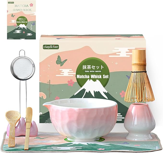 Clay&Fire Matcha Whisk Set, Gifts - Image 9