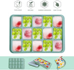 Ice Cube Trays Set of 2, Easy Release 15 Flexible Silicone Ice Cube Molds - Image 4