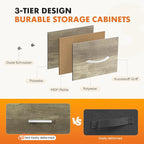 Sweetcrispy 8 Drawer Dresser for Bedroom Large Fabric Storage Tower Organizer - Image 5