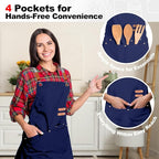 BeLuyi chef apron bib tool apron - Image 6