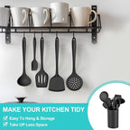 E-far Silicone Cooking Utensils Set, 25 Piece Kitchen Utensils - Image 7
