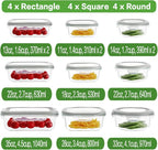 HOMBERKING 24pc Glass Food Storage Containers - Image 2