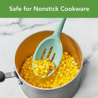 Tovolo Flex Core Silicone Slotted Deep Spoon - Image 3