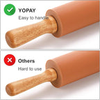 Yopay 4 Pack Silicone Rolling Pin - Image 3