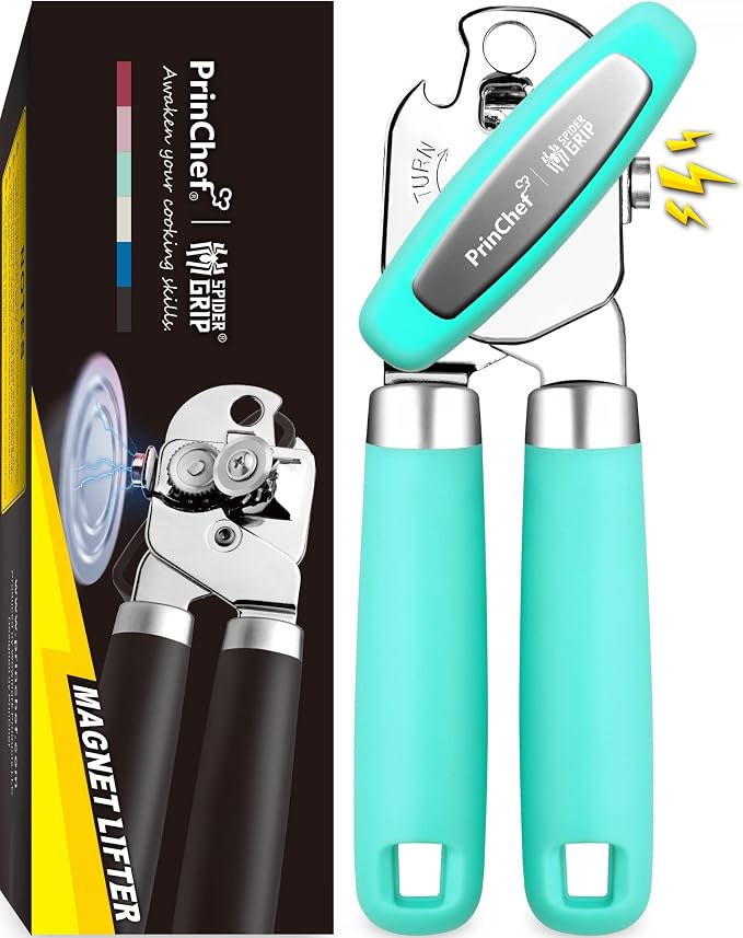 PrinChef Can Opener Manual, Can Tin Bottle Opener by PrinChef