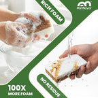 Metflavor 24 Pack Natural Kitchen Sponges, Biodegradable Non-Scratch Cellulose - Image 5