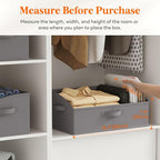 Lifewit Trapezoid Closet Storage Bins - Image 3