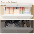 Criusia Drawer Organizer Clothes, 24 Pack Dresser Organizer - Image 4