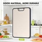 Sumzzz Titanium Cutting Board for Kitchen, Cutting Board Double Sided Food Grade - Image 5