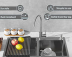 Soap Dispenser for Kitchen Sink, Stainless Steel Built in Soap Dispenser - Image 6
