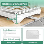 Dish Drying Rack, Two-Tier Dish Drying Rack - Image 5