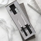 Rada Cutlery Paring Plus Sharpener Set, 3-Piece Knife Set - Image 6