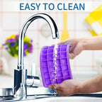 Silicone Ice Cube Tray with Leak-Proof Lid & Storage Bin - Image 7