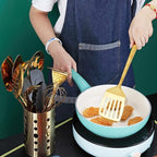 Gold Spatulas, Berglander Slotted Turner Titanium Gold Plating, Metal Turner - Image 8