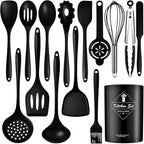 Silicone Kitchen Utensils Set by Unknown