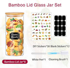 BGraceyy 32 oz 8 Pcs Glass Jars - Image 3