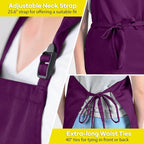 ROTANET Extra Large Apron for Men Adjustable Bib Aprons - Image 5
