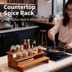 JinDoWin Cabinet Spice Organizer, Spice Organization - Image 6