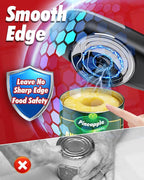 One Touch Electric Can Opener Fits All Can Sizes - Image 6