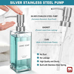 GMISUN Glass Soap Dispenser - Image 3